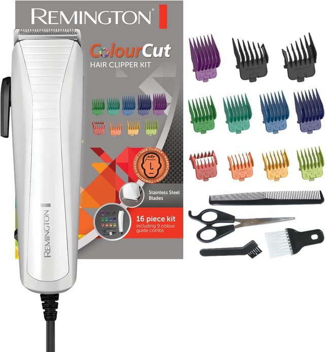Imagen de Remington ColourCut 🤖 Máquina de Cortar Pelo con 9 peines en OfertitasTOP
