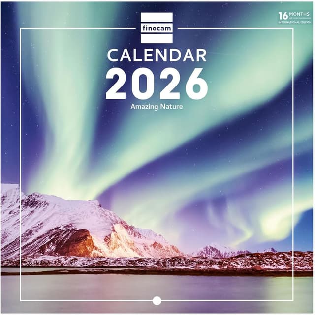 Imagen de Finocam Calendario da parete 2026 18×18 cm, mensile 📅 en OfertitasTOP