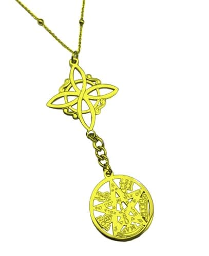 Detalle de EKONAT JOYERIA PERSONALIZADA Nudo de Bruja 50 mm