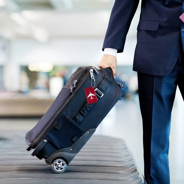 Thumbnail 6 de Vicloon Viaggio Bagagli Tag 6 Etichette Alluminio