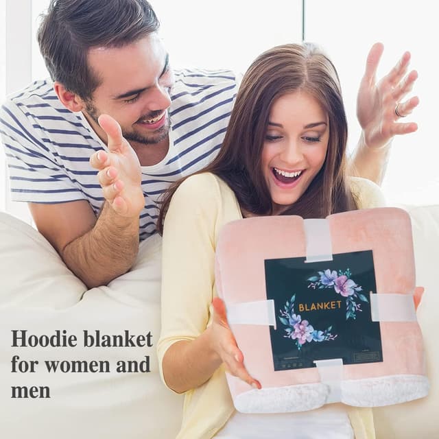 Thumbnail 6 de Viviland felpa con cappuccio sherpa e tasca gigante: calda e morbida, taglia unica