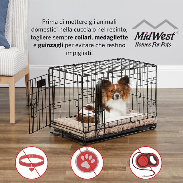 Detalle 2 de MidWest Homes for Pets 91 cm dog kennel
