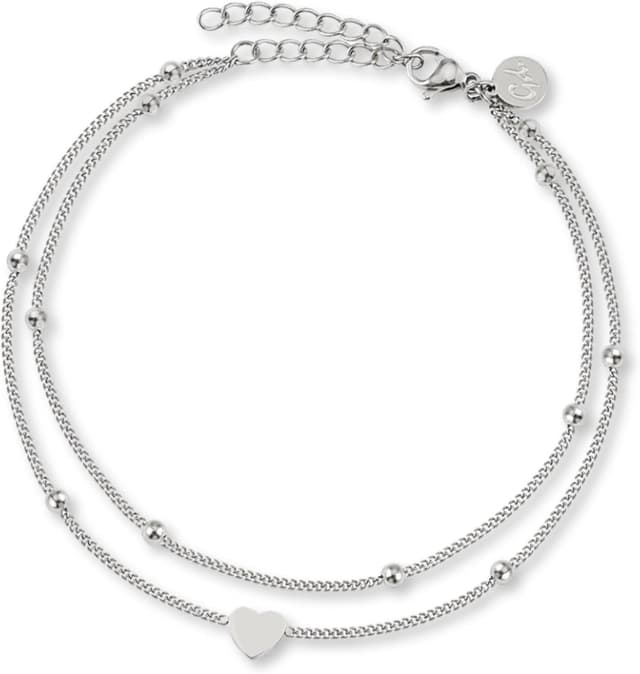 Detalle de Cadena de tobillo ajustable 22–27 cm 💍