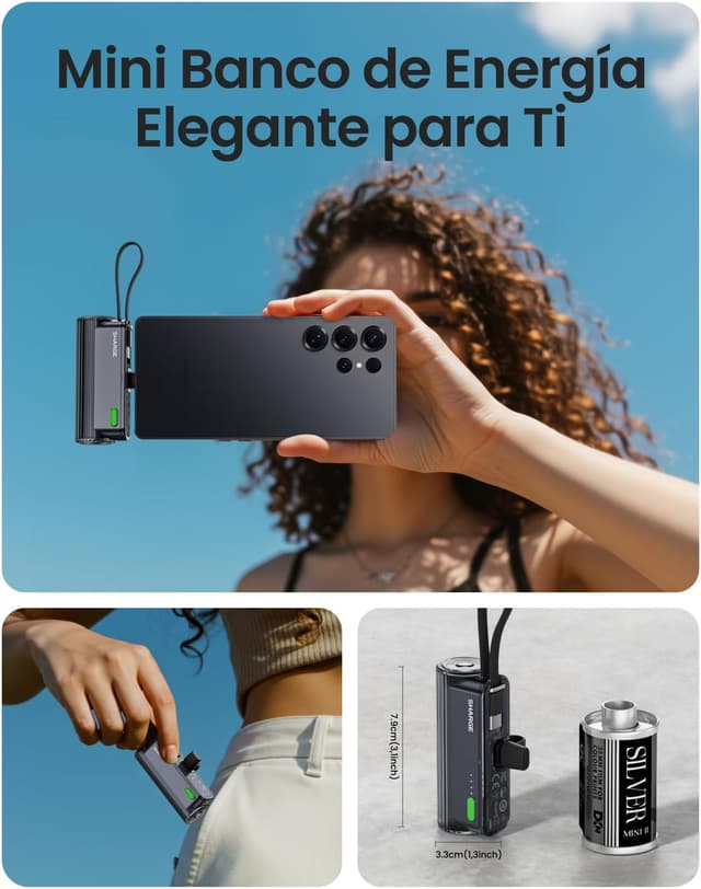 Thumbnail 4 de sharge Flow Mini 5000 mAh Power Bank