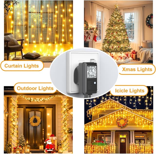 Detalle de Transformer plug for Christmas lights 31V 6W