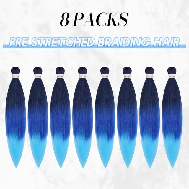 Detalle de FESHFEN Yaki Flechthaar Extensions, 65 cm