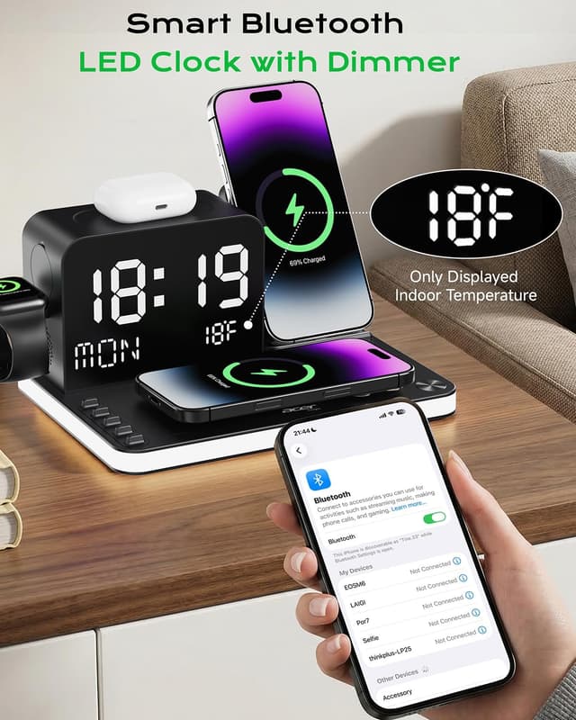 Thumbnail 5 de acer 7-in-1 Wireless Charging Station for iPhone 16