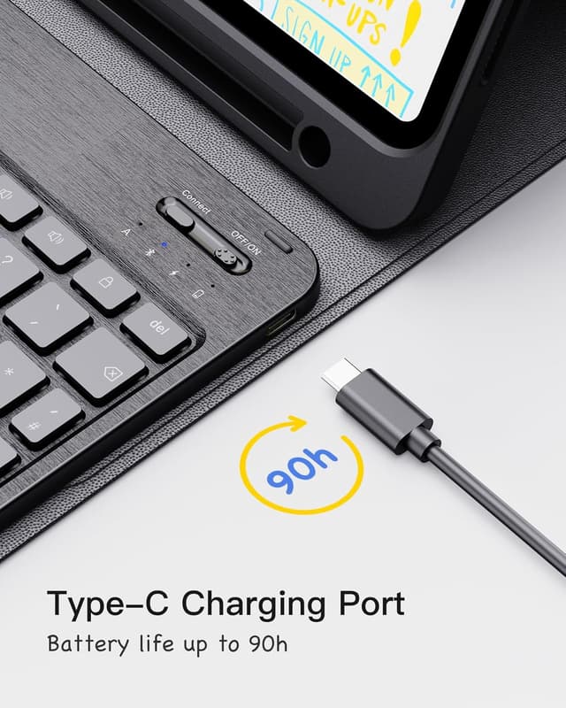 Thumbnail 5 de Inateck KB04002 detachable keyboard case for iPad 11"