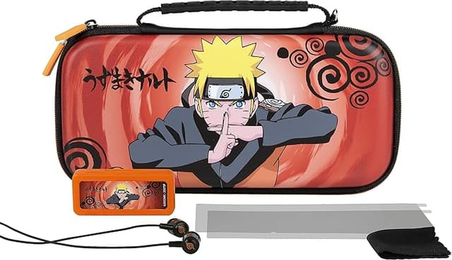 Detalle de Konix Naruto Shippuden Starter Kit 🎮: Accesorios para Nintendo Switch