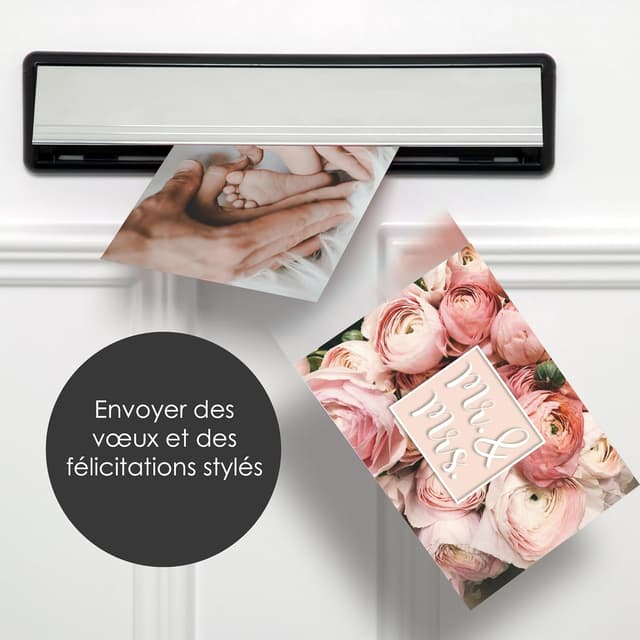 Thumbnail 6 de OfficeTree Lot de 100 cartes A6 avec 10 enveloppes ✉