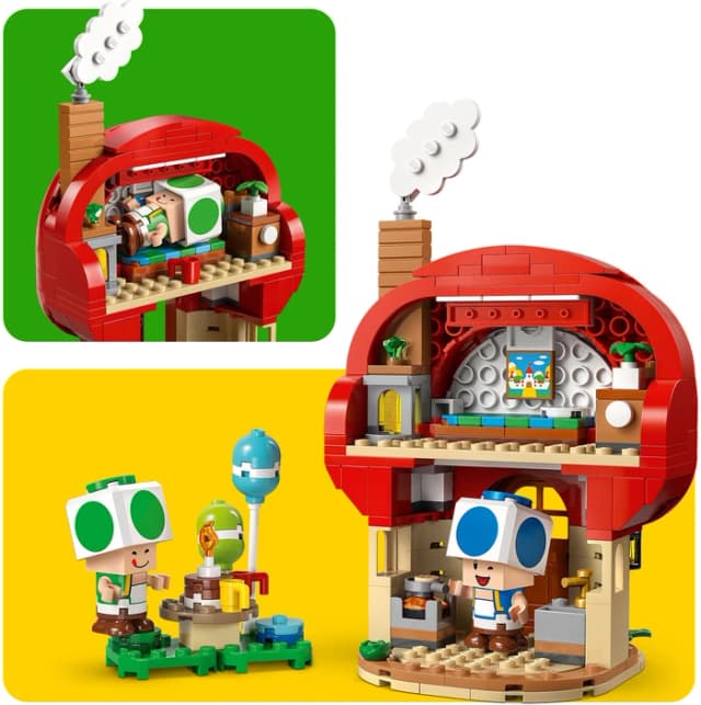 Thumbnail 3 de LEGO Super Mario Party beim Toad-Haus 72041 🎲