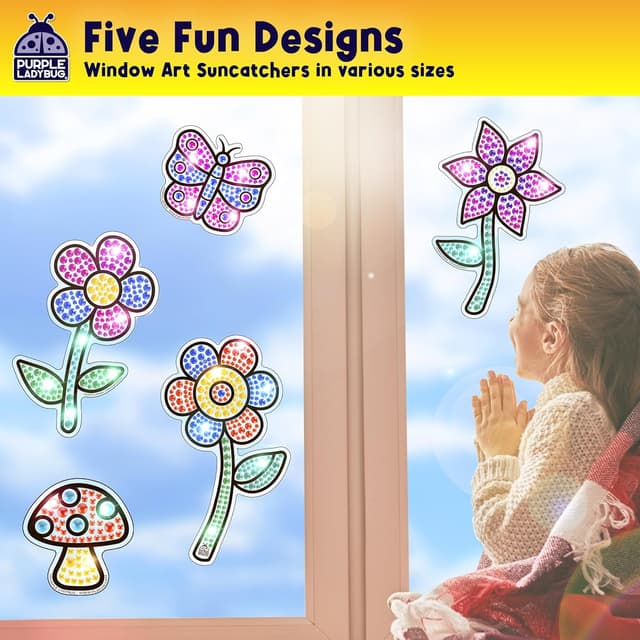 Detalle de SunGemmers Suncatcher Craft Kit for Kids