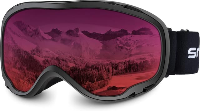 Detalle de Snowledge ski goggles UV400 dual lens