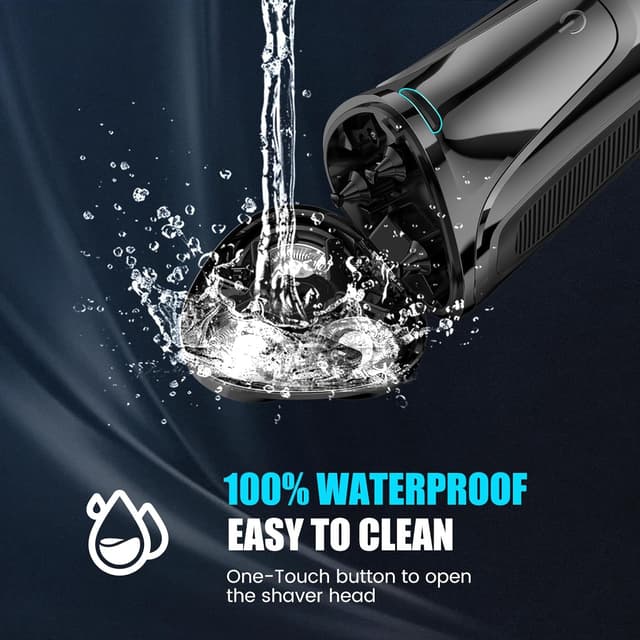 Thumbnail 6 de Brightup Electric Razor Waterproof cordless rotary shaver for men