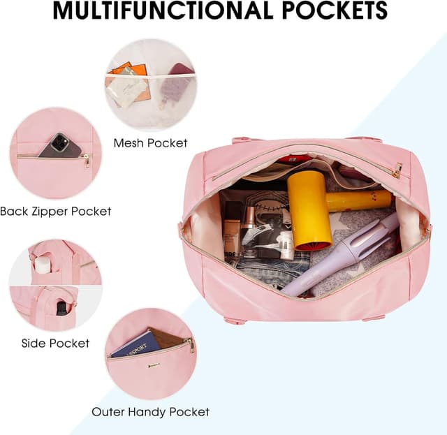 Thumbnail 4 de WANDF Easyjet Underseat Travel Bag 32L Pink