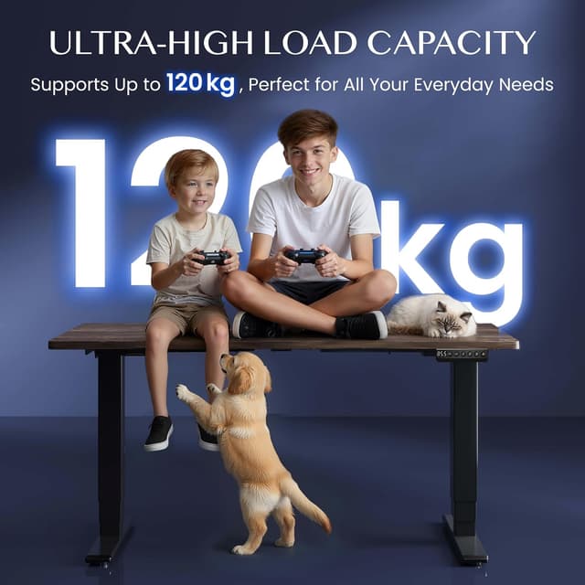 Thumbnail 2 de FLEXISPOT EC5 Plus Bureau assis‑debout 120kg 📋