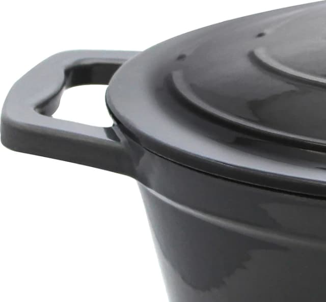 Thumbnail 5 de Elo Gusseiserner Bräter Oval 33 cm Basaltgrau 🍲