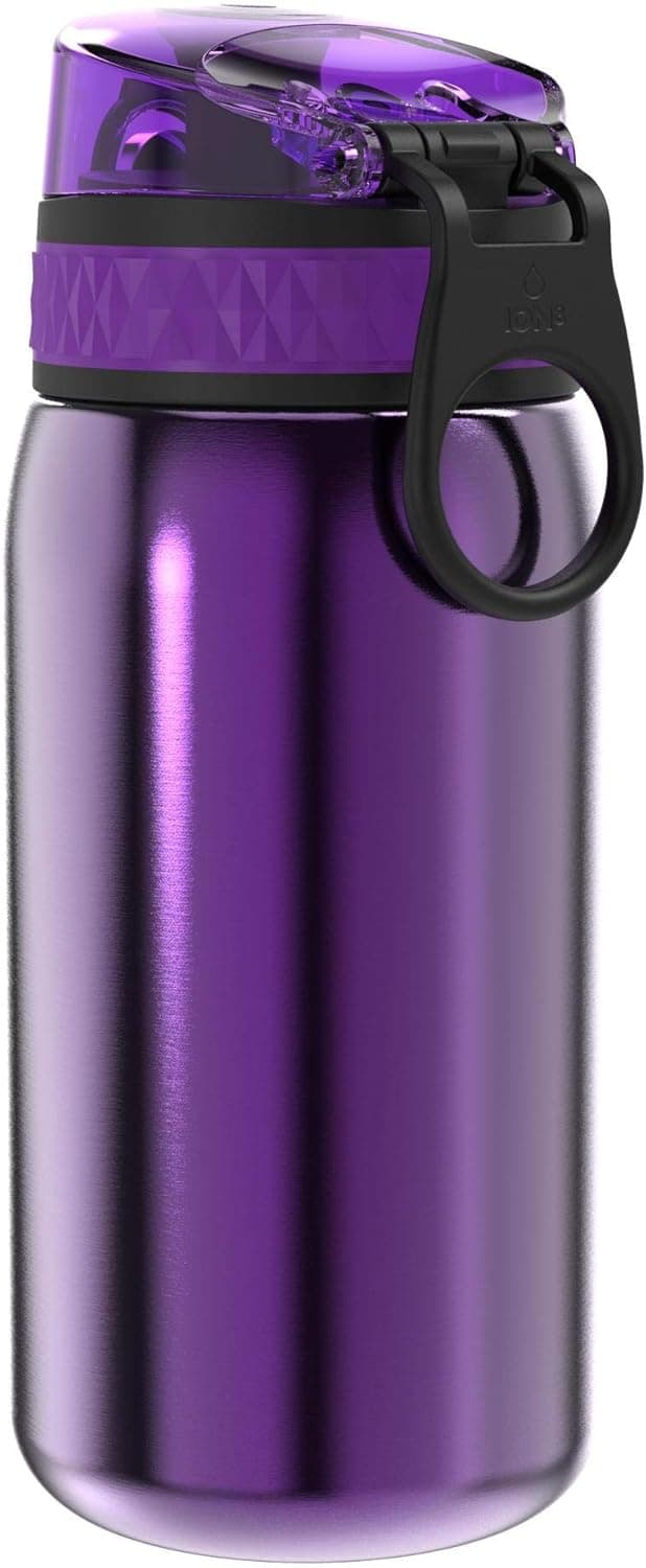 Thumbnail 4 de Ion8 Botella de Agua Inox para Niños, 400ml, Sin Aislamiento 🚰