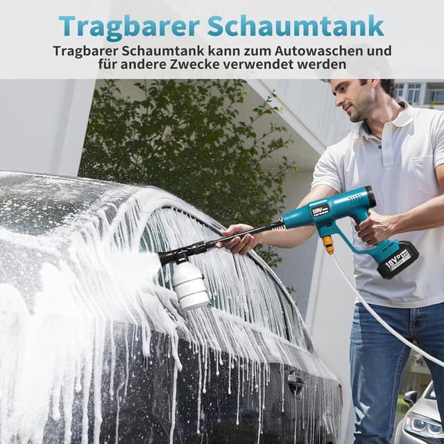 Thumbnail 2 de Akku-Druckreinigerpistole Makita 18V 60 Bar