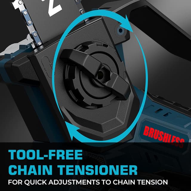 Thumbnail 6 de Bosch 18V 8‑Zoll Akku-Kettensäge, bürstenlos ⛏