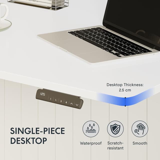 Detalle 2 de FLEXISPOT EC5 Lite scrivania regolabile 140x80