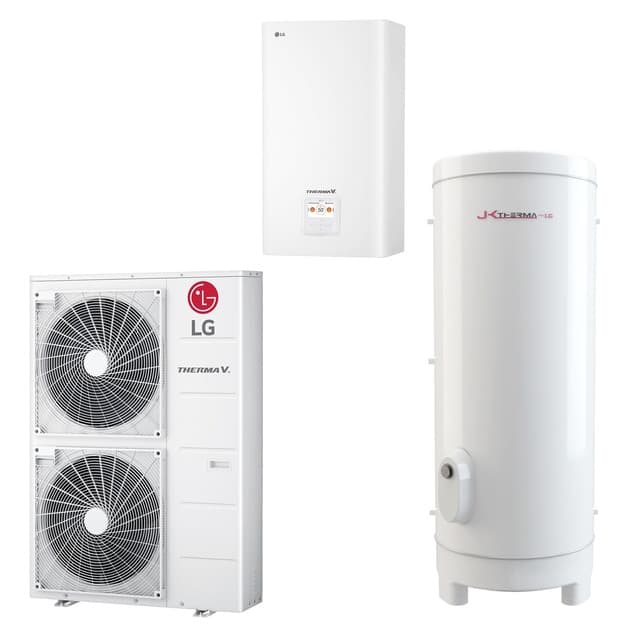 Detalle de LG LGTHV14W200.SET aerotermia 270 litros WIFI ✅