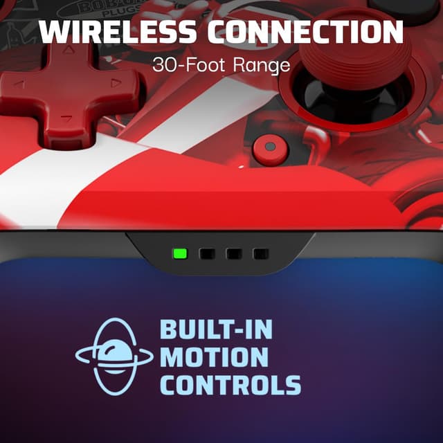 Detalle de REMATCH GLOW Wireless Switch Pro Controller 30-ft