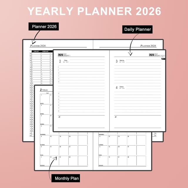 Thumbnail 5 de Holderzwu Agenda accademica A5 2026 📒