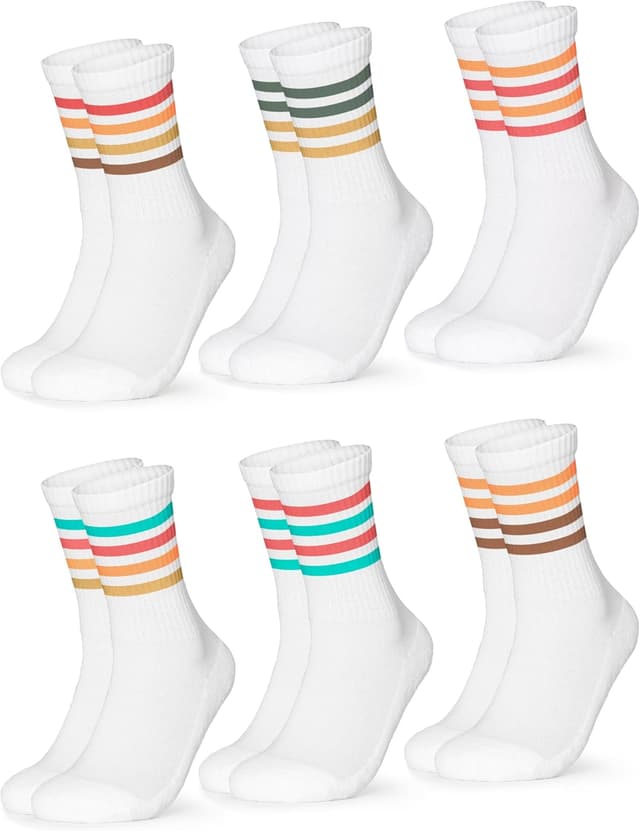 Detalle de Occulto Steffi Damen Tennissocken im 6er Pack