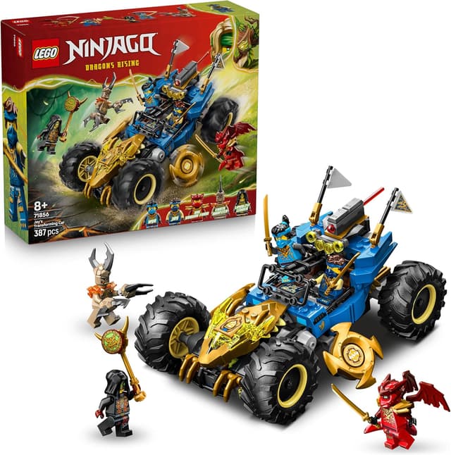 Detalle de LEGO NINJAGO 71856 Jay transforming car toy