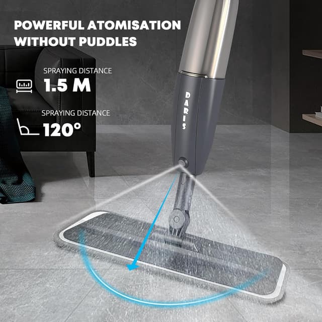 Thumbnail 4 de Microfibre Spray Mop with 360° Rotating Head