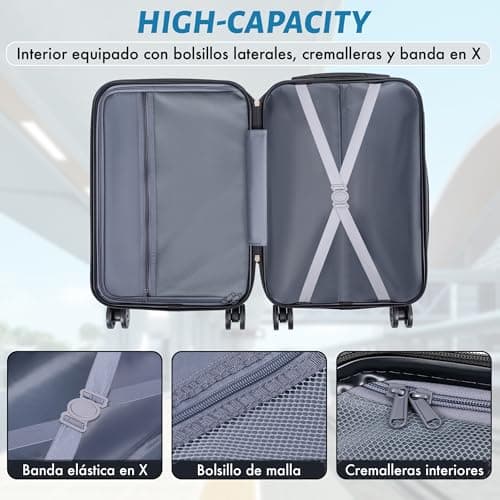 Thumbnail 6 de T-LOVENDO.ES Maleta de Cabina ABS 360