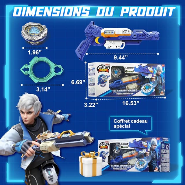 Thumbnail 5 de Infinity Nado S7 Toupie de combat 5+