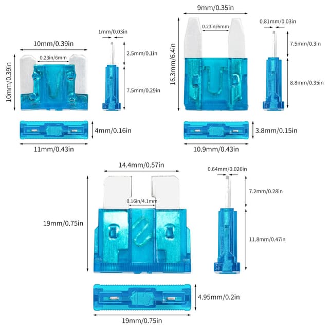 Thumbnail 1 de Kfz Sicherungen Set 180 Stück 2–40A