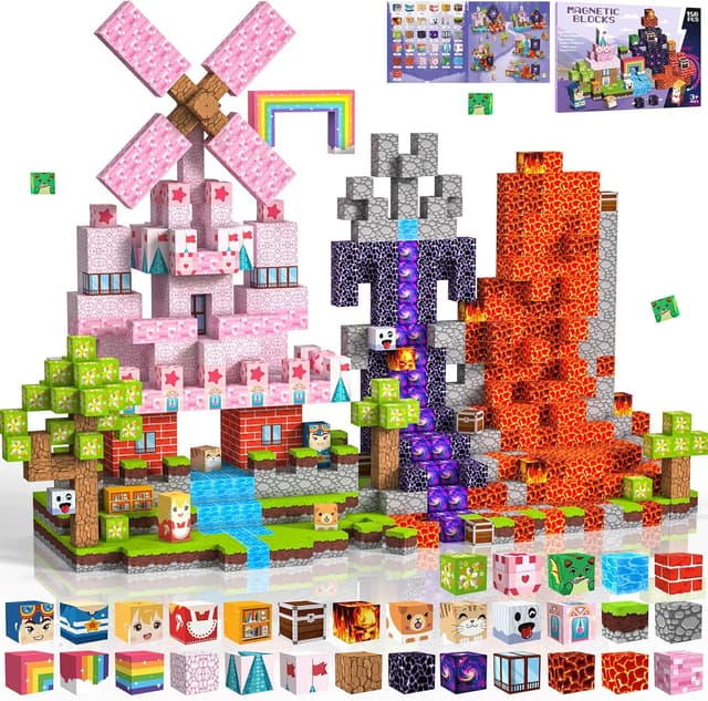 Detalle de Crifeton 150 PCS Costruzioni Magnetiche 2 cm