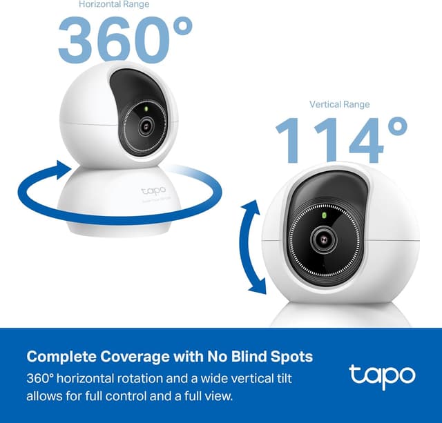 Detalle de TP-Link Tapo RoomCam 3K 5MP Indoor Security Camera