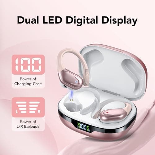 Detalle 2 de CASCHO Auriculares Bluetooth 5.3 60H