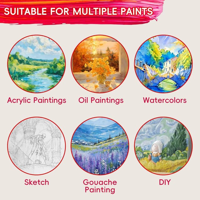 Detalle de RITOLLO Stretched Canvas 280GSM, 15 pack