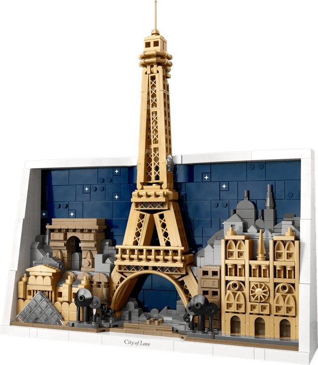 Detalle de LEGO Architecture Paris - Stadt der Liebe 21064 958 Teile