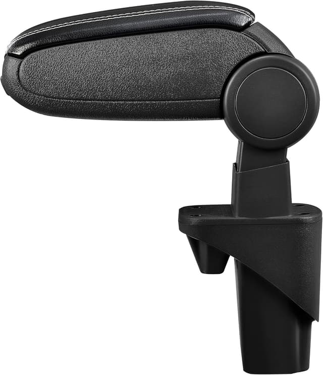 Detalle de Accoudoir central escamotable noir avec compartiment et rembourrage (similicuir) pour Opel Agila A & Suzuki Wagon R+