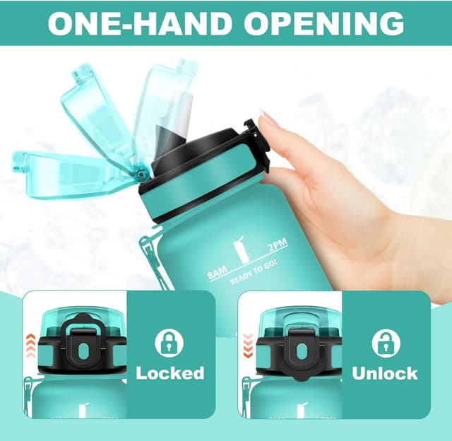 Detalle de JAPORIA Borraccia 1L con cannuccia