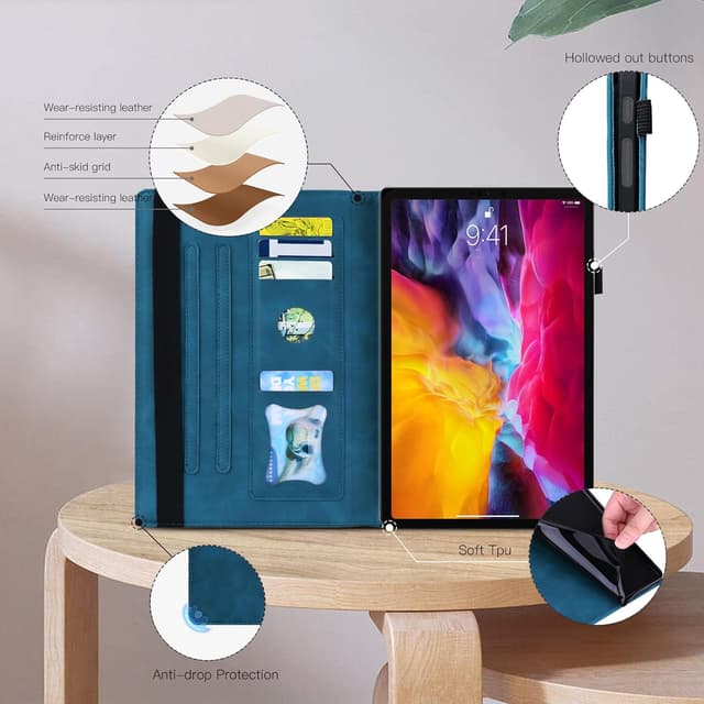 Thumbnail 4 de Auslbin Galaxy Tab A 2016 Lederhülle 10,1 Zoll