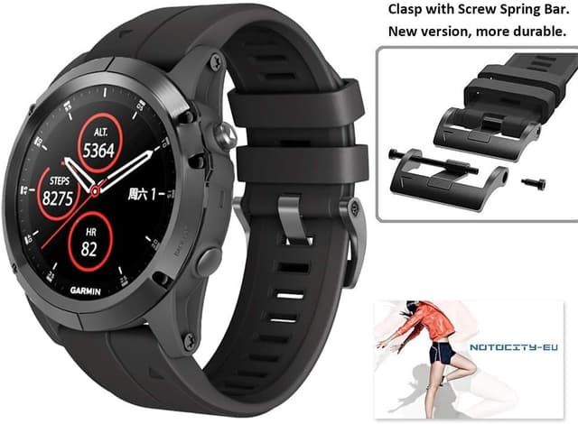 Detalle de NotoCity Armband für Garmin Fenix 7X 26 mm