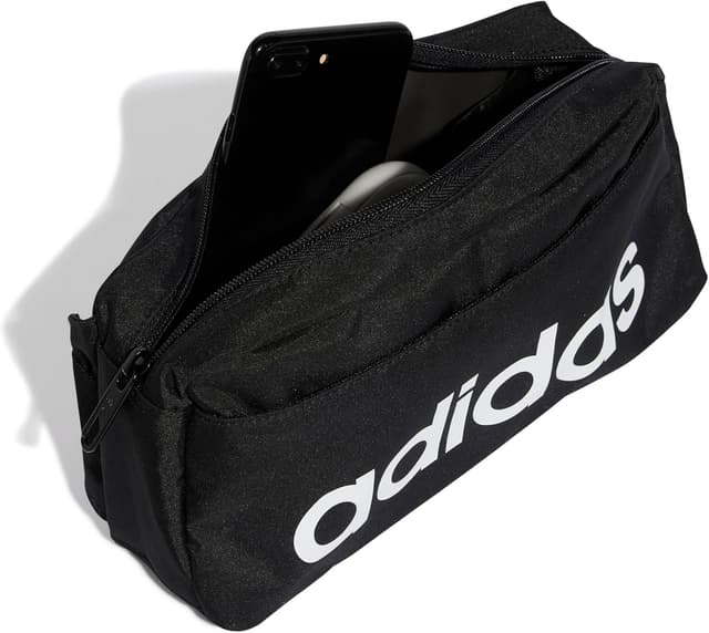 Thumbnail 5 de adidas Linear BUMBAG Black/White One Size