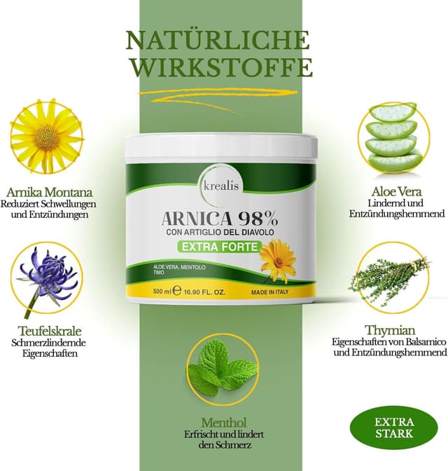 Detalle de Arnika Gel Pferdesalbe extra stark