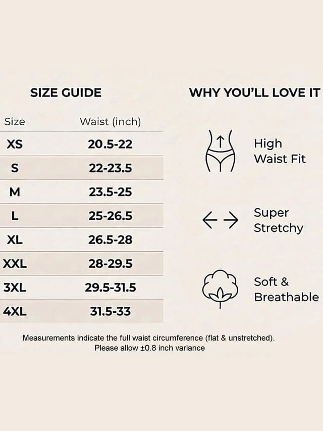 Detalle 2 de GRANKEE String Tanga High Waist 6er-Multipack