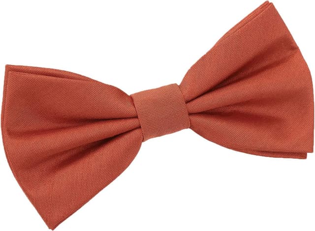 Detalle de DQT Plain Shantung Wedding Tuxedo Pre-Tied Bow Tie for Men