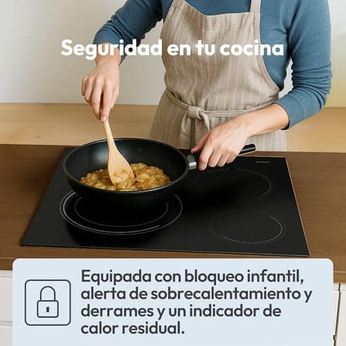 Thumbnail 6 de Candy CH63DCC vitrocerámica 60 cm 3 zonas