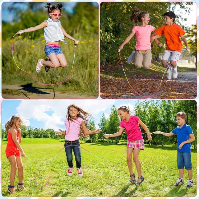 Thumbnail 6 de Corda per saltare Arcobaleno 250cm regolabile