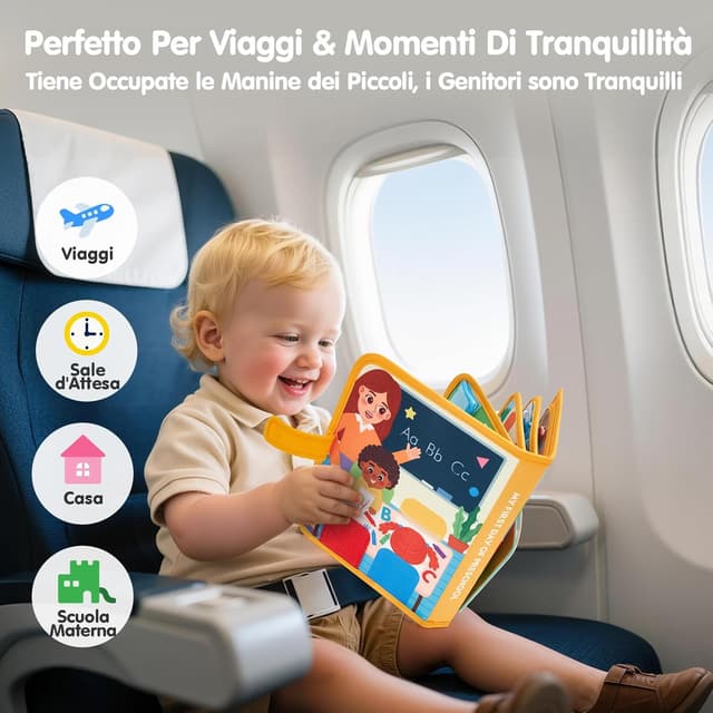 Thumbnail 6 de Libro Montessori Busy Board 1 anno 22 attività